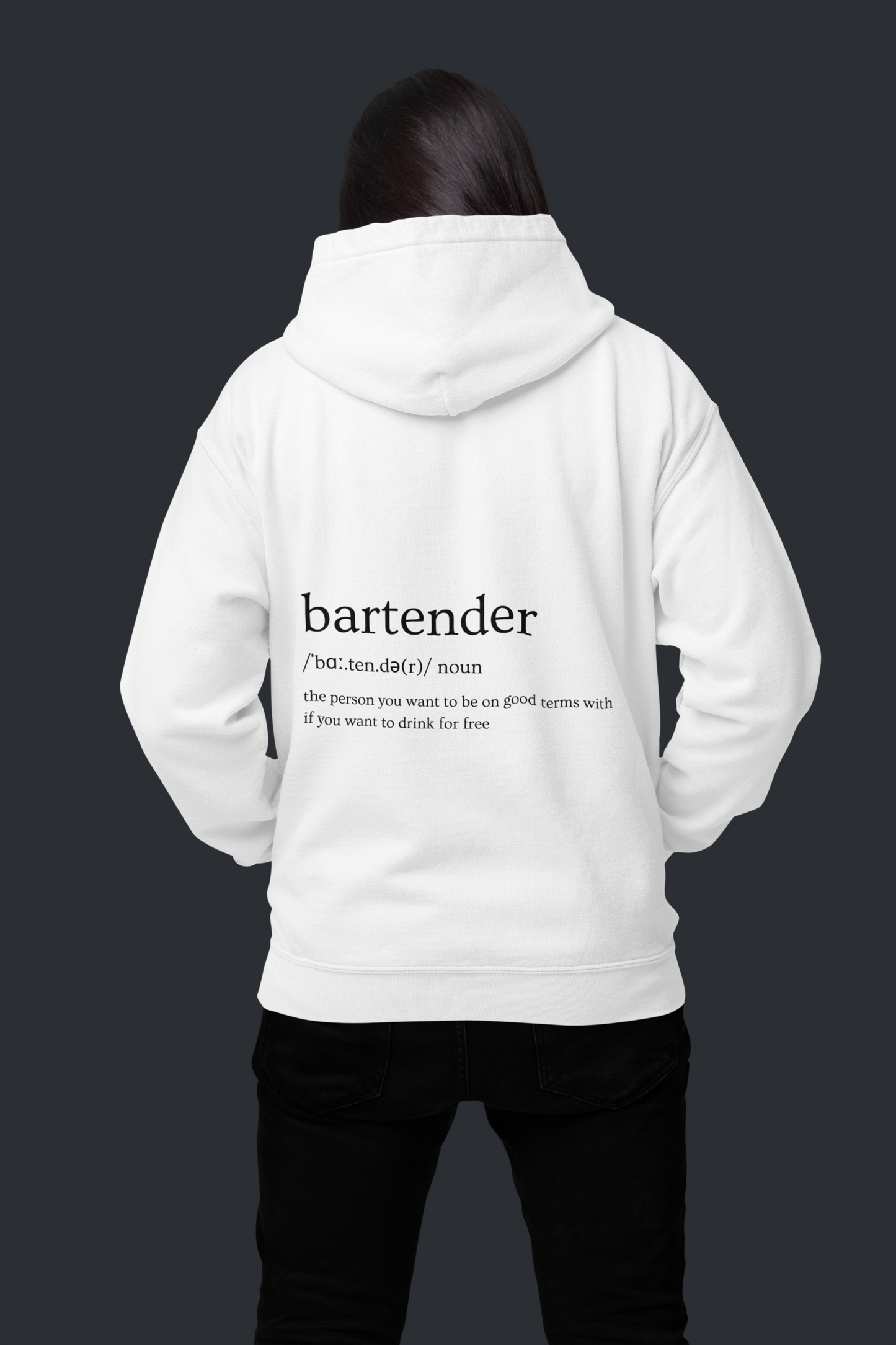 Bartender unisex pulóver