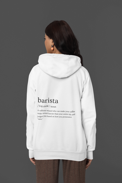 Barista unisex pulóver